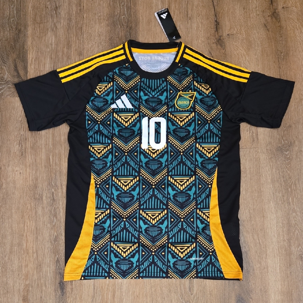Peter Tosh #10 Jamaica Soccer Futbol Kit 2024 Version Brand New Mens Sizes